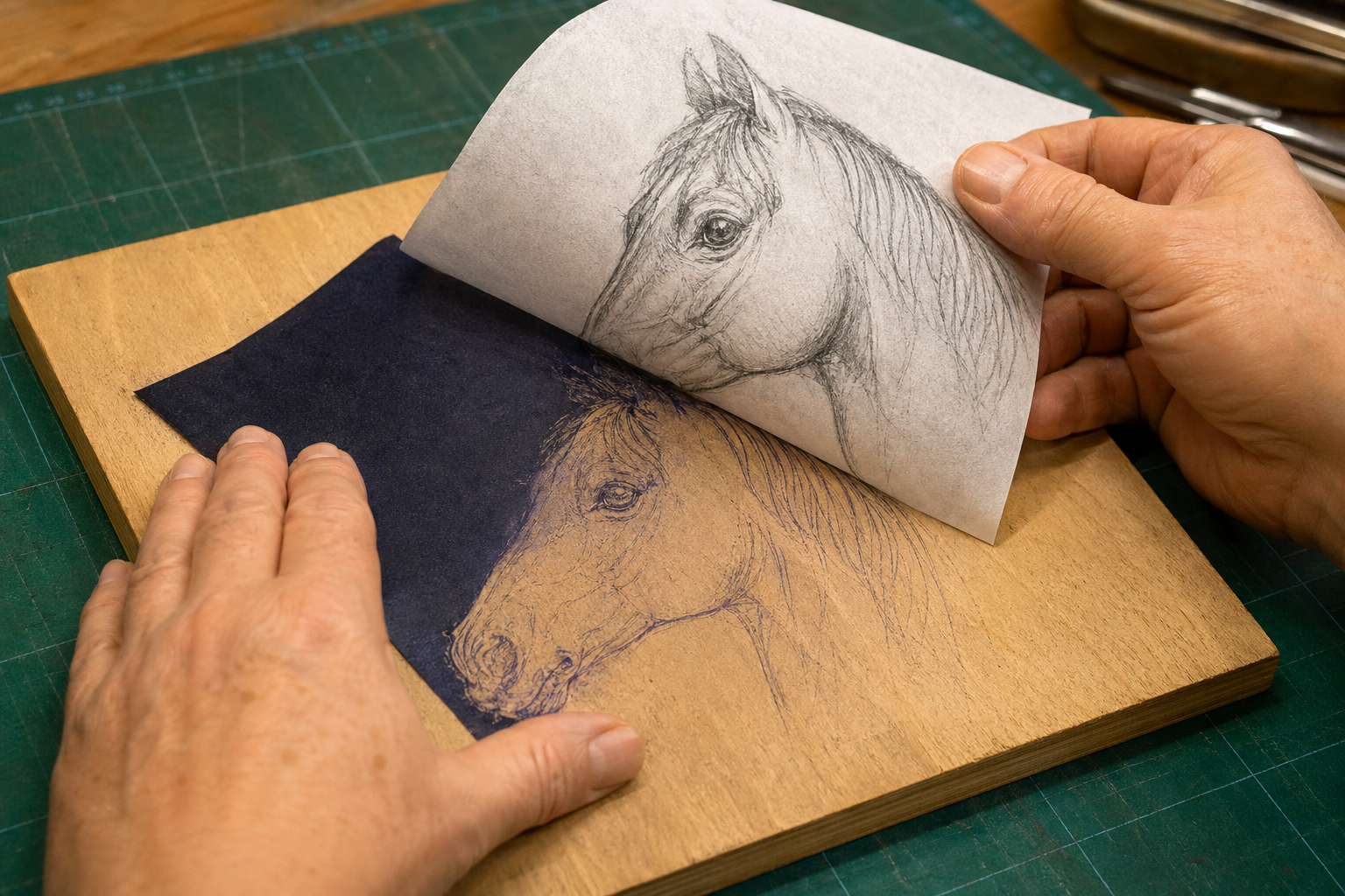 3. 下絵をトレース