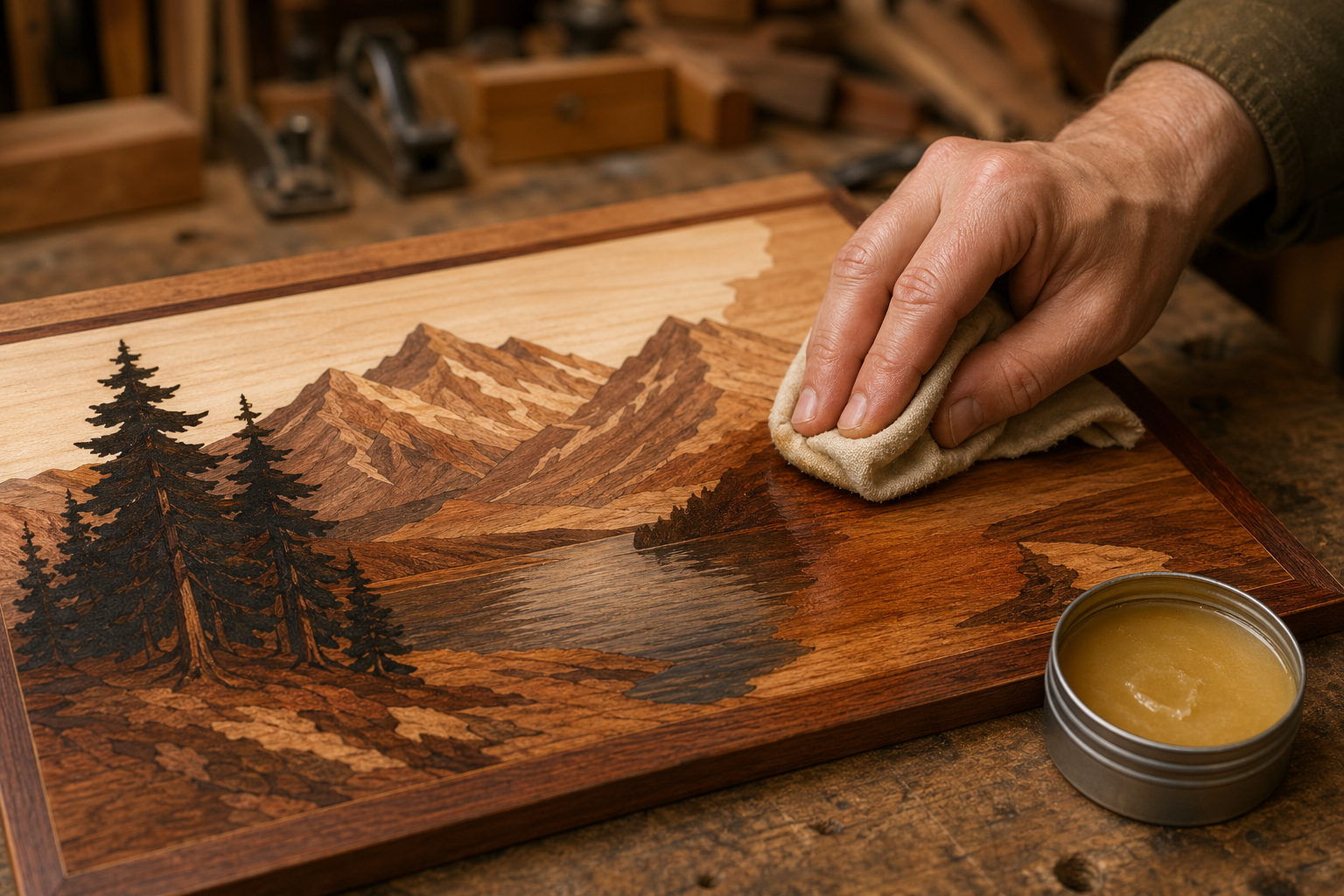 8. オイルフィニッシュ